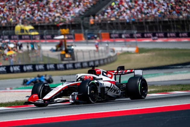Esteban Ocon Toyota Gazoo Racing Haas F1 Team, France, 31 in VF 26, ESP, Formula 1 World Championship, Barcelona Catalunya Grand Prix, Circuit Barcelona Catalunya, Race, 2026 season, 14 06 2026 ESP, Formula 1 World Championship, Barcelona Catalunya Grand Prix, Circuit Barcelona Catalunya, Race, 2026 season, 14 06 2026 Barcelona Copyright: xEibner-Pressefoto Memmlerx EP_MMR