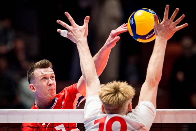 Volleyball, European League, Czech Republic - Denmark