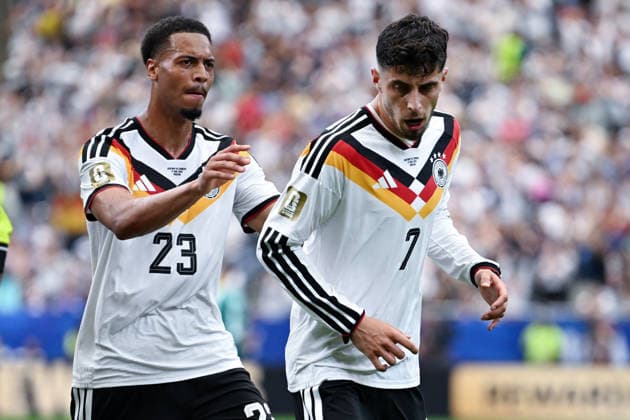Gc Houston (Stati Uniti) 14 06 2026 - Mondiali di Calcio 2026 Germania-Curacao foto Giacomo Cosua Image nella foto: esultanza gol Kai Havertz 