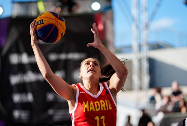 BASKETBALL - FIBA 3x3 World Tour VIENNA,AUSTRIA,14.JUN.26 - BASKETBALL - FIBA 3x3 World Tour. Image shows Blanca Millan (Madrid).  GEPAxpictures xEdgarxEisner