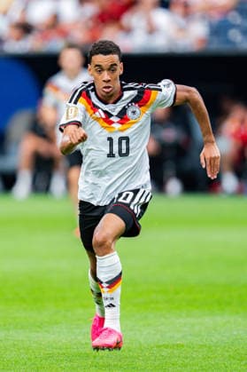 FIFA World Cup 2026, Group E, Match 1, Germany vs Curacao, 14 06 2026 at NRG Stadium in Houston, Texas Goal for 4 1 by Jamal Musiala Copyright: xBahhoxKarax