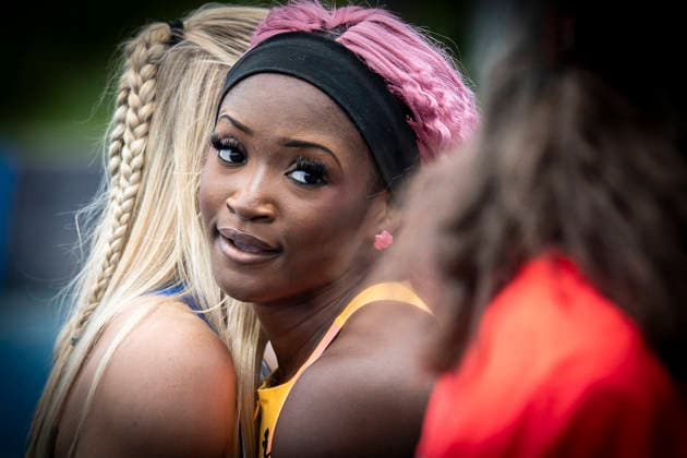 MANNHEIM, GERMANY - JUNE 14, 2026 : Daryl Ndasi (GER Munich Athletics) during the Juniorengala 2026 at Michael-Hoffmann-Stadion on June 14, 2026 in Mannheim, Germany. Baden-Wuerttemberg Germany Copyright: xAxelxKohringx
