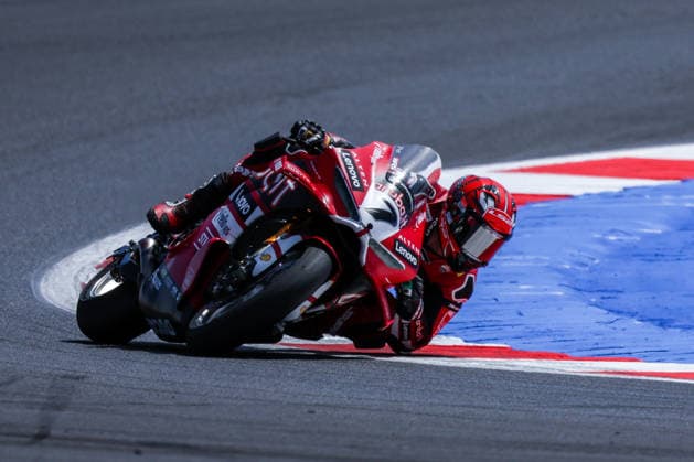 June 14, 2026, Misano Adriatico, Rimini, Italy: Iker Lecuona of Aruba.it Racing - Ducati with Ducati Panigale V4R seen during FIM SBK Superbike World Championship, WM, Weltmeisterschaft Pirelli Emilia-Romagna Round 7 - Superpole Race at Misano World Circuit Marco Simoncelli in Misano Adriatico, Italy Misano Adriatico Italy - ZUMAs197 20260614_aaa_s197_133 Copyright: xFabrizioxCarabellix