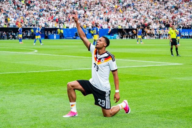FIFA World Cup 2026, Group E, Match 1, Germany vs Curacao, 14 06 2026 at NRG Stadium in Houston, Texas Goal for 1 0 by Felix Nmecha Copyright: xBahhoxKarax