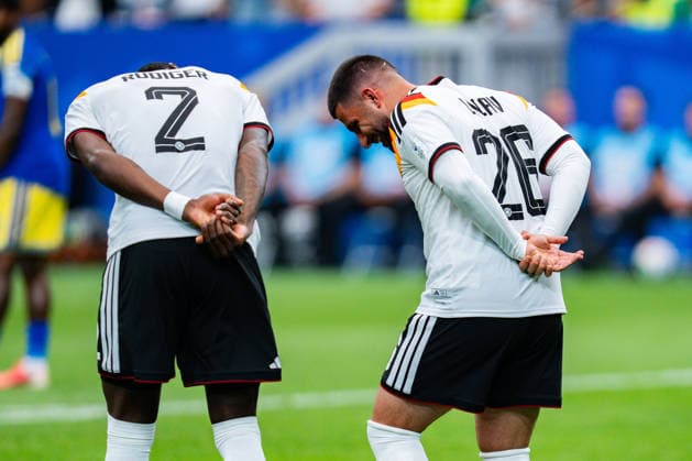 FIFA World Cup 2026, Group E, Match 1, Germany vs Curacao, 14 06 2026 at NRG Stadium in Houston, Texas Goal for 6 1 by Deniz Undav here with Toni Rüdiger Aleksandar Pavlovic and Nico Schlotterbeck Copyright: xBahhoxKarax