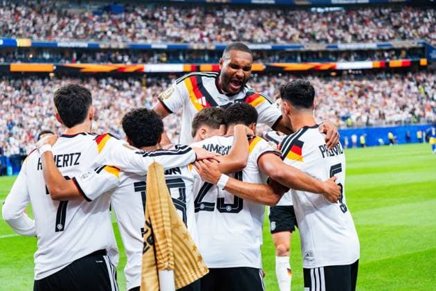FIFA World Cup 2026, Group E, Match 1, Germany vs Curacao, 14 06 2026 at NRG Stadium in Houston, Texas Goal for 1 0 by Felix Nmecha Copyright: xBahhoxKarax