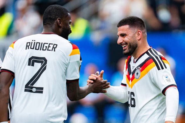 FIFA World Cup 2026, Group E, Match 1, Germany vs Curacao, 14 06 2026 at NRG Stadium in Houston, Texas Goal for 6 1 by Deniz Undav here with Toni Rüdiger Aleksandar Pavlovic and Nico Schlotterbeck Copyright: xBahhoxKarax