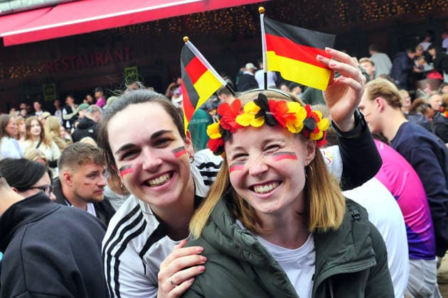 14 06 2026, Berlin Germany Public Viewing Mens World Cup in the Kulturbrauerei in Prenzlauer Berg