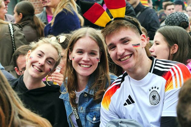 14 06 2026, Berlin Germany Public Viewing Mens World Cup in the Kulturbrauerei in Prenzlauer Berg
