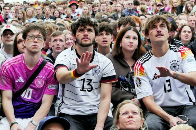 14 06 2026, Berlin Germany Public Viewing Mens World Cup in the Kulturbrauerei in Prenzlauer Berg