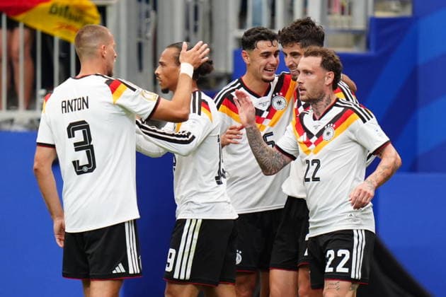 Germany v Curacao - FIFA World Cup, WM, Weltmeisterschaft, Fussball 2026 - Group E HOUSTON, UNITED STATES - JUNE 14: Kai Havertz of Germany celebrates after scoring a goal during the 2026 FIFA World Cup First Stage Group E match between Germany and Curacao at NRG Stadium (Houston Stadium) in Houston, Texas, United States on June 14, 2026. Hakan Akgun Anadolu Texas United States. Editorial use only. Please get in touch for any other usage.  Copyright: x2026xAnadoluxHakanxAkgunx