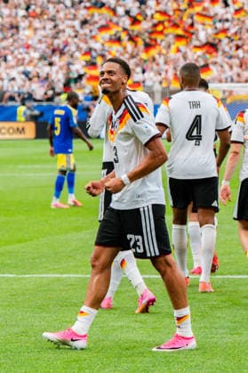 FIFA World Cup 2026, Group E, Match 1, Germany vs Curacao, 14 06 2026 at NRG Stadium in Houston, Texas Goal for 3 1 from penalty kick by Kai Havertz Felix Nmecha Copyright: xBahhoxKarax