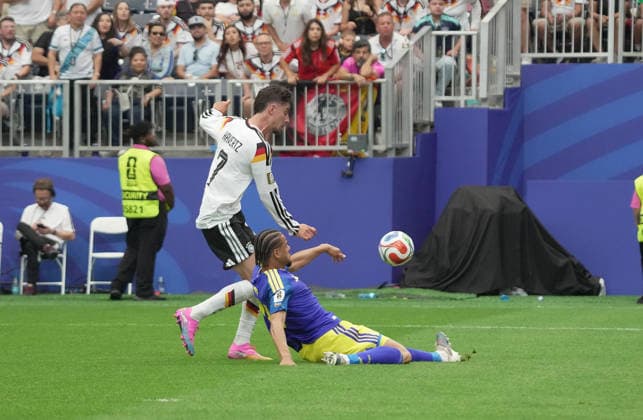 USA, World Cup FIFA 2026, preliminary round, Germany vs Curacao 14 06 2026, Houston Stadium, Houston, USA, World Cup FIFA 2026, preliminary round, Germany vs Curacao, pictured Kai Havertz Germany scores the goal to make it 7 1 nordphotoxGmbHx xBratic nph00250