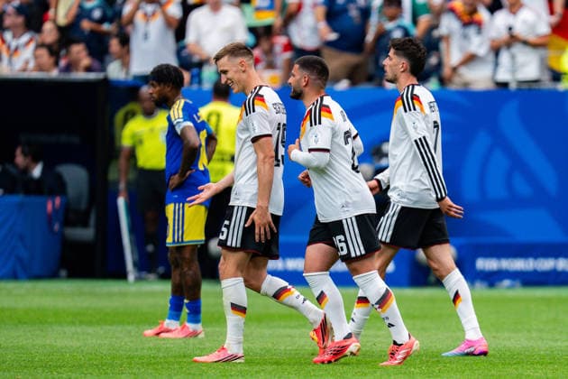 FIFA World Cup 2026, Group E, Match 1, Germany vs Curacao, 14 06 2026 at NRG Stadium in Houston, Texas Goal for 7 1 by Kai Havertz here with Leon Goretzka Deniz Undav Toni Rüdiger Nico Schlotterbeck Copyright: xBahhoxKarax