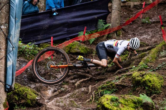MOUNTAINBIKE - UCI MTB World Series LEOGANG,AUSTRIA,14.JUN.26 - CYCLING, MOUNTAIN BIKE - UCI Mountainbike World Cup, Cross-Country Olympic. Image shows Lisa Daubermann (GER).  GEPAxpictures xJulioxArellano