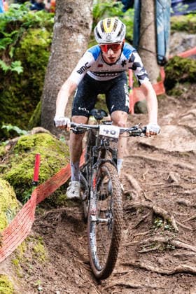 MOUNTAINBIKE - UCI MTB World Series LEOGANG,AUSTRIA,14.JUN.26 - CYCLING, MOUNTAIN BIKE - UCI Mountainbike World Cup, Cross-Country Olympic. Image shows Mathis Guay (FRA).  GEPAxpictures xJulioxArellano