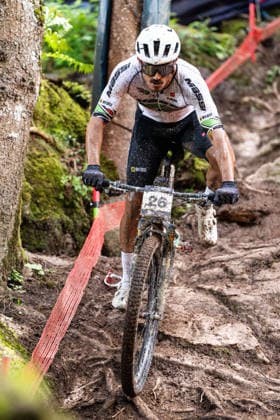 MOUNTAINBIKE - UCI MTB World Series LEOGANG,AUSTRIA,14.JUN.26 - CYCLING, MOUNTAIN BIKE - UCI Mountainbike World Cup, Cross-Country Olympic. Image shows Gerardo Ulloa Arevalo (MEX).  GEPAxpictures xJulioxArellano