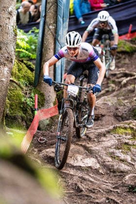 MOUNTAINBIKE - UCI MTB World Series LEOGANG,AUSTRIA,14.JUN.26 - CYCLING, MOUNTAIN BIKE - UCI Mountainbike World Cup, Cross-Country Olympic. Image shows Mario Bair (AUT).  GEPAxpictures xJulioxArellano