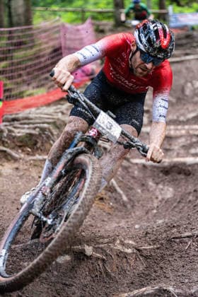 MOUNTAINBIKE - UCI MTB World Series LEOGANG,AUSTRIA,14.JUN.26 - CYCLING, MOUNTAIN BIKE - UCI Mountainbike World Cup, Cross-Country Olympic. Image shows Lars Forster (SUI).  GEPAxpictures xJulioxArellano