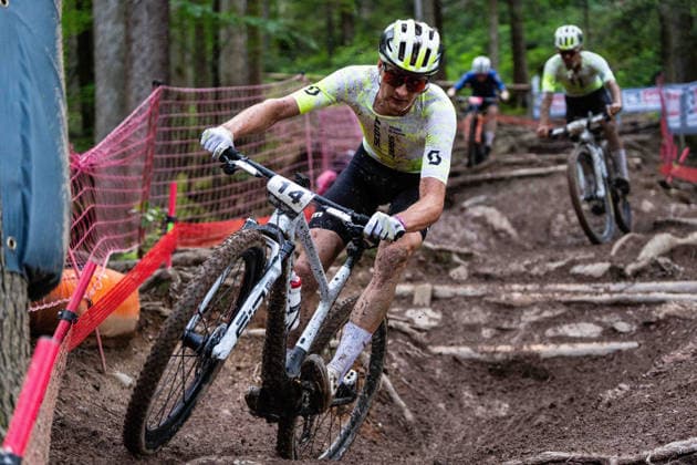 MOUNTAINBIKE - UCI MTB World Series LEOGANG,AUSTRIA,14.JUN.26 - CYCLING, MOUNTAIN BIKE - UCI Mountainbike World Cup, Cross-Country Olympic. Image shows Fabio Puentener (SUI).  GEPAxpictures xJulioxArellano