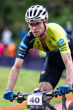 MOUNTAINBIKE - UCI MTB World Series LEOGANG,AUSTRIA,14.JUN.26 - CYCLING, MOUNTAIN BIKE - UCI Mountainbike World Cup, Cross-Country Olympic. Image shows Julian Schelb (GER).  GEPAxpictures xJulioxArellano