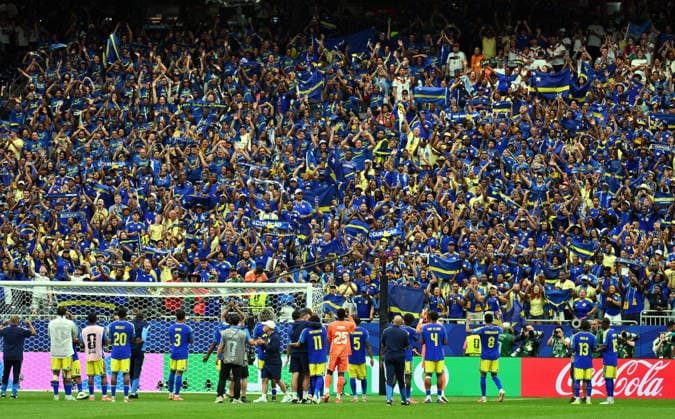 FIFA World Cup, WM, Weltmeisterschaft, Fussball 2026 - Group E - Germany vs Curacao Curacao players react with fans after the FIFA World Cup 2026 group stage match Germany against Curacao, in Houston, USA, 14 June 2026. HOUSTON United States  Copyright: xSAMxWASSONx