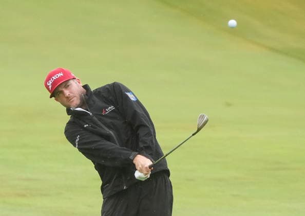 June 14, 2026, Toronto, On, CANADA: Canadian Taylor Pendirth hits his approach shot on the eighth fairways during final round at the Canadian Open in Caledon, Ont., on Sunday, June 14, 2026. Canada News - June 14, 2026  - ZUMAc35_ 20260614_zaf_c35_093 Copyright: xNathanxDenettex