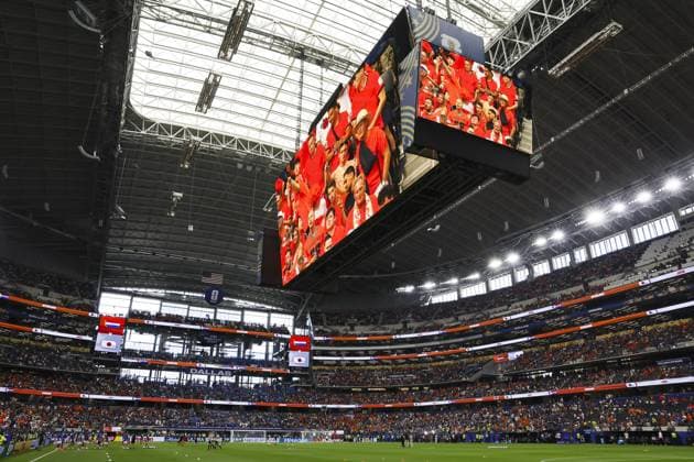 ARLINGTON - Dallas Stadium during the FIFA 2026 Group F match between the Netherlands and Japan at Dallas Stadium on June 14, 2026, in Arlington, United States. KOEN VAN WEEL ANP FIFA World Cup, WM, Weltmeisterschaft, Fussball 2026 2026 xVIxANPxSportx xxANPxIVx 561016771 originalFilename: 561016771.jpg