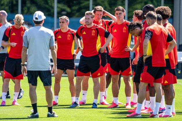Football, FIFA World Cup 2026, Belgium national team, Training