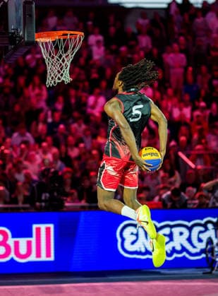 BASKETBALL - FIBA 3x3 World Tour VIENNA,AUSTRIA,14.JUN.26 - BASKETBALL - FIBA 3x3 World Tour. Image shows Jeremiah Walker (GBR).  GEPAxpictures xEdgarxEisner