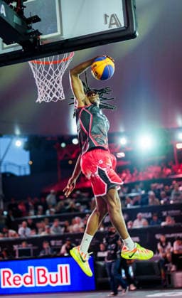 BASKETBALL - FIBA 3x3 World Tour VIENNA,AUSTRIA,14.JUN.26 - BASKETBALL - FIBA 3x3 World Tour. Image shows Jeremiah Walker (GBR).  GEPAxpictures xEdgarxEisner