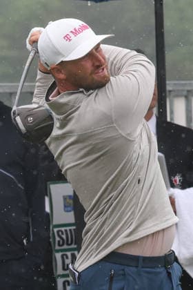 June 14, 2026: Wyndham Clark tees off during the final round of the RBC Canadian Open held at TPC Toronto at Osprey Valley in Caledon Ontario, Canada. CSM Caledon Canada - ZUMAc04_ 20260614_zma_c04_023 Copyright: xDanielxLeax