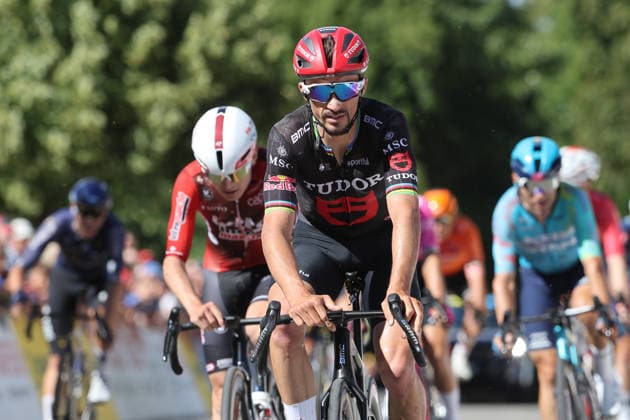 14 06 2026 Leuggern AG , SWITZERLAND, Cycling 62 GP Gippingen Julian Alaphilippe FRA Team Tudor Pro Cycling