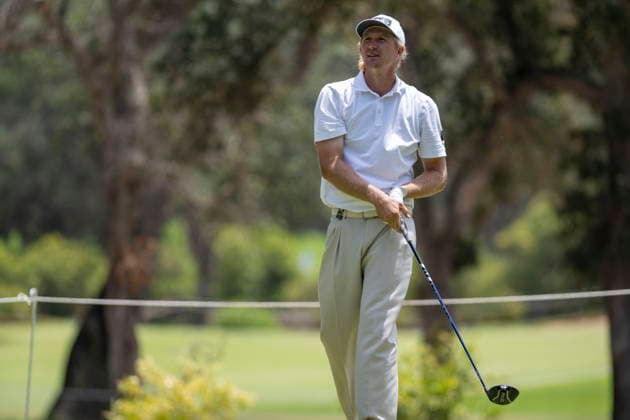 International Series Morocco Golf tournament Travis Smyth of Australia plays a shot during the final round of the International Series Morocco Golf tournament in Rabat, Morocco, 14 June 2026. Rabat Morocco  Copyright: xJALALxMORCHIDIx