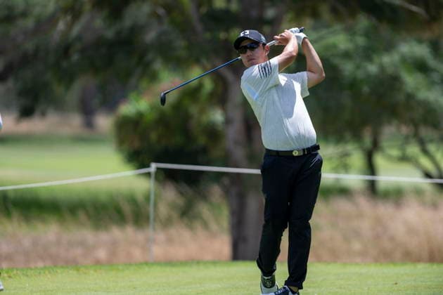 International Series Morocco Golf tournament Younghan Song from South Korea plays a shot during the final round of the International Series Morocco Golf tournament in Rabat, Morocco, 14 June 2026. Rabat Morocco  Copyright: xJALALxMORCHIDIx