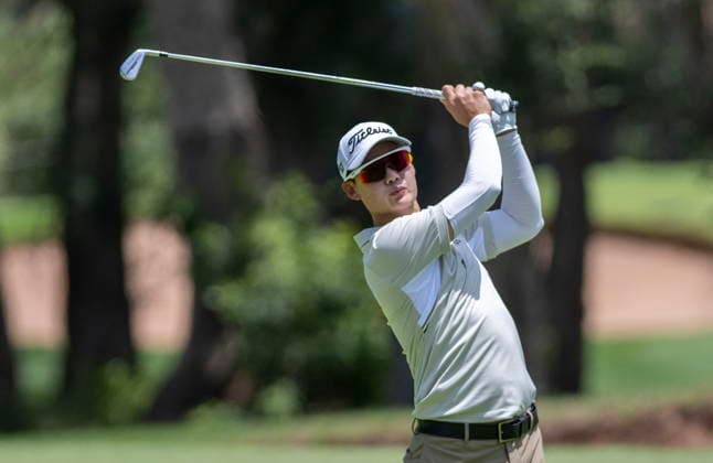 International Series Morocco Golf tournament Jazz Janewattananond from Thailand plays a shot during the final round of the International Series Morocco Golf tournament in Rabat, Morocco, 14 June 2026. Rabat Morocco  Copyright: xJALALxMORCHIDIx