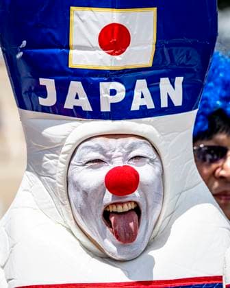 DALLAS - supporters of the Japanese national team, Nationalteam during Netherlands vs. Japan at the 2026 World Cup at AT&T Stadium on June 14, 2026, in Dallas, United States. (Photo by Stefan Koops EYE4IMAGES DeFodi Images) - *** DALLAS supporters of the Japanese national team during Netherlands vs Japan at the 2026 World Cup at AT T Stadium on June 14, 2026, in Dallas, United States Photo by Stefan Koops EYE4IMAGES DeFodi Images