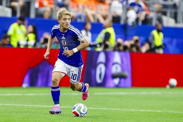 DALLAS, 14-06-2026, Dallas AT&T Stadium, World Cup 2026 Match between Netherlands and Japan. Picture shows Japanese player Ritsu Doan Netherlands - Japan (World Cup 2026)  x204364185x Copyright: