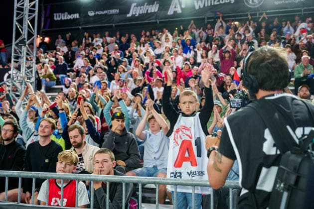 BASKETBALL - FIBA 3x3 World Tour VIENNA,AUSTRIA,14.JUN.26 - BASKETBALL - FIBA 3x3 World Tour. Image shows fans.  GEPAxpictures xEdgarxEisner
