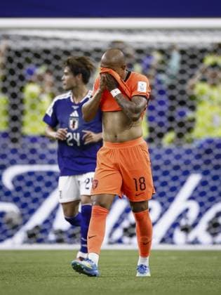 ARLINGTON - Donyell Malen of the Netherlands during the FIFA 2026 Group F match between the Netherlands and Japan at Dallas Stadium on June 14, 2026, in Arlington, United States. ROBIN VAN LONKHUIJSEN ANP FIFA World Cup, WM, Weltmeisterschaft, Fussball 2026 2026 xVIxANPxSportx xxANPxIVx 561022744 originalFilename: 561022744.jpg