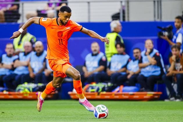 DALLAS, 14-06-2026, Dallas AT&T Stadium, World Cup 2026 Match between Netherlands and Japan. Picture shows Netherlands player Cody Gakpo Netherlands - Japan (World Cup 2026)  x204366164x Copyright: