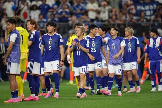 Daizen Maeda of Japan at the end of the match Netherlands v Japan, 2026 FIFA World Cup, WM, Weltmeisterschaft, Fussball Group F, Football, Dallas Stadium, Arlington, Texas, USA - 14 Jun 2026Arlington Dallas Stadium Texas (TX) United States of America EDITORIAL USE ONLY No use with unauthorised audio, video, data, fixture lists, club league logos or live services. Online in-match use limited to 120 images, no video emulation. No use in betting, games or single club league player publications.  Copyright: xIsmaelxAdnan Shutterstockx 16927680er