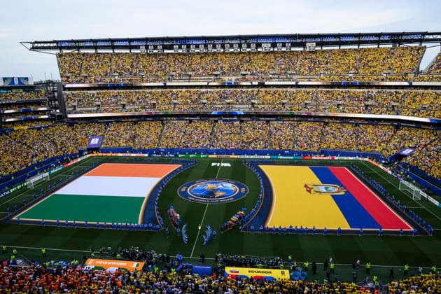 Cote d Ivoire v Ecuador - FIFA World Cup, WM, Weltmeisterschaft, Fussball 2026 A general view of Lincoln Financial Field is seen prior to the FIFA World Cup 2026 Group E football match between Cote d Ivoire and Ecuador. Philadelphia United States Copyright: xNicolòxCampox