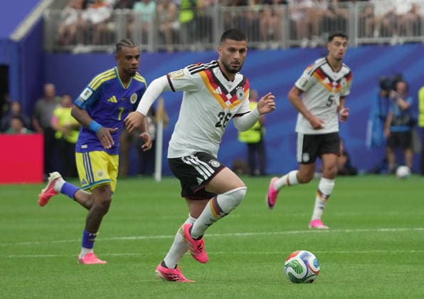 14 06 2026, Houston Stadium, Houston, USA, World Cup FIFA 2026, preliminary round, Germany vs Curacao, in the picture Deniz Undav Germany Photo by Hasan Bratic DeFodi Images
