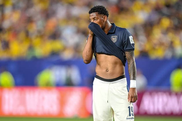 Gonzalo Plata Ecuador looks dejected during the FIFA World Cup 2026 Group E match between Cote D Ivoire and Ecuador at Philadelphia Stadium on June 14, 2026 in Philadelphia, United States Photo by Harry Langer DeFodi Images
