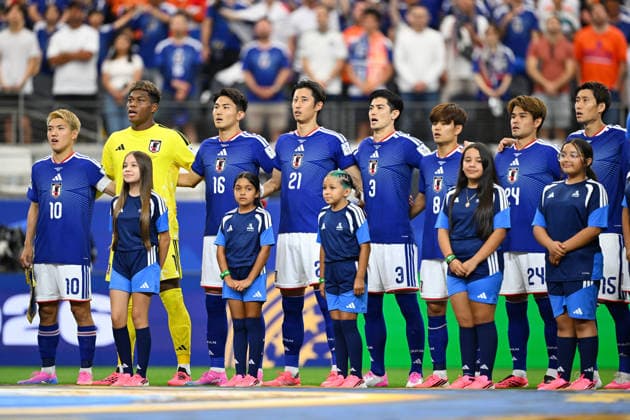 Japan team group, Mannschaftsbild, Totale (JPN), JUNE 14, 2026 - Football Soccer : FIFA World Cup, WM, Weltmeisterschaft, Fussball 2026 Group F match between Netherlands 2-2 Japan at Dallas Stadium in Arlington, Texas, USA.  aflo_334467288 KenjiroxMatsuox