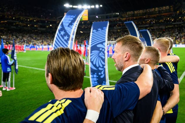 260614 Head coach Graham Potter of Sweden during the FIFA World Cup 2026 football match between Sweden and Tunisia on June 14, 2026 in Monterrey Photo Joel Marklund BILDBYRAN code JM PA1234 bbeng fotboll football soccer fotball vm fotbolls vm fotbolls vm fotbolls vm 2026 fifa world cup 2026 sverige sweden sverige a tunisien tunisia  Copyright: JOELxMARKLUND BB260614JM111