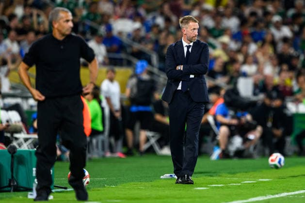 260614 Head coach Graham Potter of Sweden during the FIFA World Cup 2026 football match between Sweden and Tunisia on June 14, 2026 in Monterrey Photo Joel Marklund BILDBYRAN code JM PA1234 bbeng fotboll football soccer fotball vm fotbolls vm fotbolls vm fotbolls vm 2026 fifa world cup 2026 sverige sweden sverige a tunisien tunisia  Copyright: JOELxMARKLUND BB260614JM130