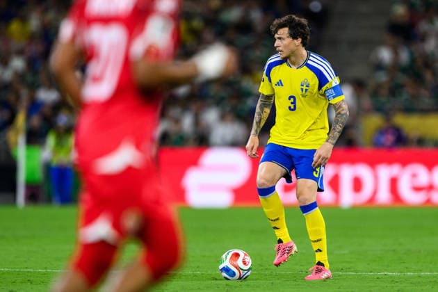 260614 Victor Nilsson Lindelöf of Sweden during the FIFA World Cup 2026 football match between Sweden and Tunisia on June 14, 2026 in Monterrey Photo Petter Arvidson BILDBYRAN code PA PA1234 bbeng fotboll football soccer fotball vm fotbolls vm fotball vm fotbolls vm 2026 fifa world cup 2026 sverige sweden sverige a tunisien tunisia bbauto  Copyright: PETTERxARVIDSON BB260614PA164