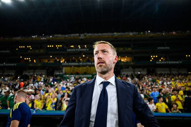 260614 Head coach Graham Potter of Sweden during the FIFA World Cup 2026 football match between Sweden and Tunisia on June 14, 2026 in Monterrey Photo Petter Arvidson BILDBYRAN code PA PA1234 bbeng fotboll football soccer fotball vm fotbolls vm fotbolls vm fotbolls vm 2026 fifa world cup 2026 sverige sweden sverige a tunisien tunisia bbauto  Copyright: PETTERxARVIDSON BB260614PA165